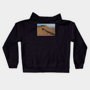 Hengistbury Head, Christmas Day 2014 Kids Hoodie